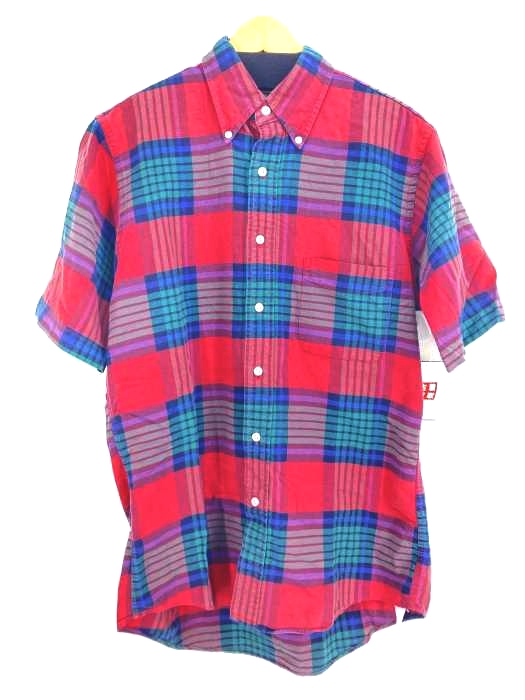 L.L.Bean(エルエルビーン) 90s半袖ボタンダウンシャツ メンズ トップス カジュアルシャツ