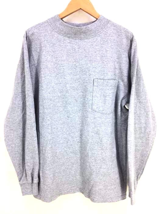 GOODWEAR(グッドウェア) モックネックロングスリーブポケットTシャツ メンズ JPN:M JPN:M