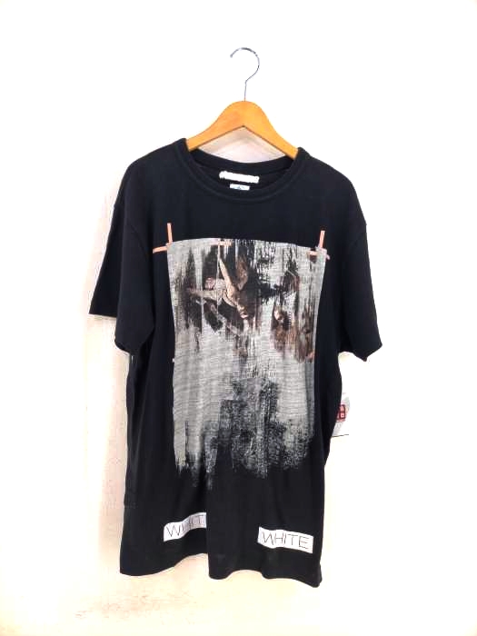 OFF-WHITE(オフホワイト) オフホワイト プリントtシャツ メンズ import：M import：M