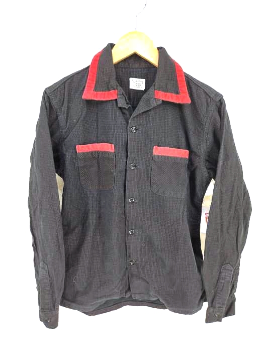 THE FLAT HEAD(ザフラットヘッド) cadillac ranch 開襟シャツ メンズ US：36 US：36