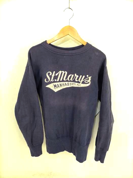 USED古着(ユーズドフルギ) 50S St.Marys バインダーネック スウェット メンズ 表記無 表記無