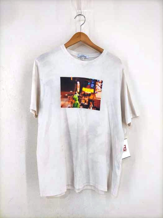 MOUSSY STUDIOWEAR(マウジースタジオウェア) クルーネックプリントTシャツ レディース FREE FREE