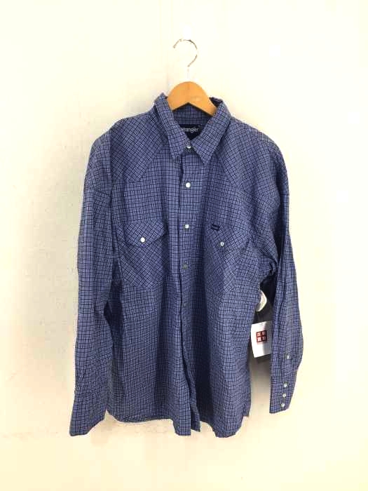 Wrangler(ラングラー) ビッグサイズ ウエスタンシャツ メンズ JPN：S JPN：S