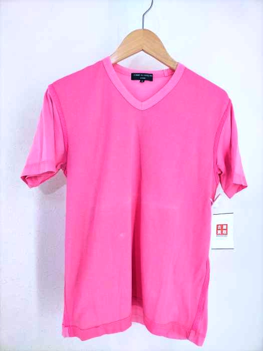 COMME des GARCONS HOMME(コムデギャルソンオム) AD2008 09SS メッシュ切替コットン半袖Tシャツ メンズ JPN：S JPN：S