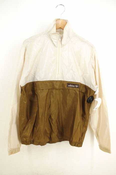 adidas （アディダス） 80s バイカラーナイロンプルオーバージャケット メンズ アウター ジャケット