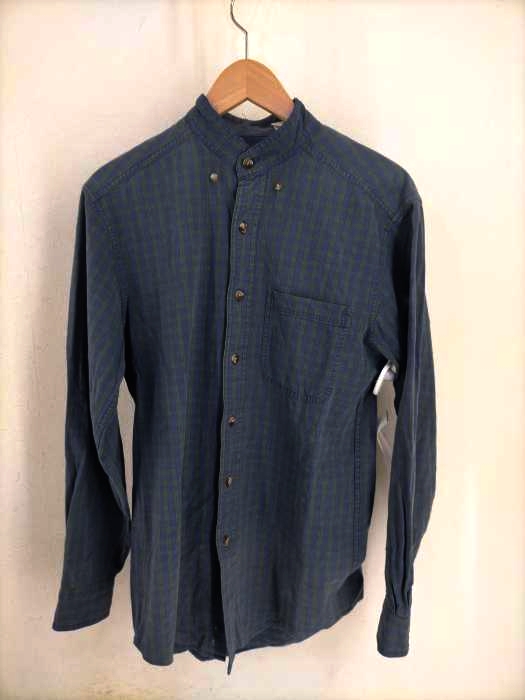 L.L.Bean(エルエルビーン) 90S バンドカラーシャツ メンズ import：XS import：XS