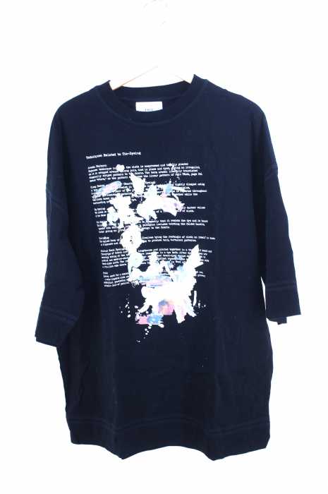 Lui's（ルイス） タイダイレタービッグTシャツ メンズ トップス Tシャツ・カットソー