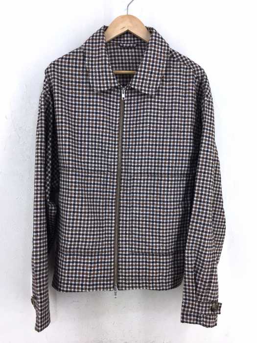 mfpen（エムエフペン） 20SS CASE BLOUSON リネンチェック柄 
