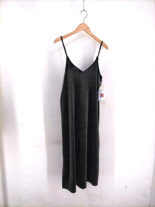 FREAKS STORE(フリークスストア) 20AW ベロアキャミワンピース レディース FREE FREE
