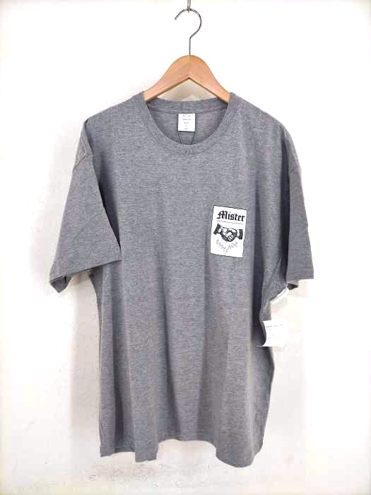 MR.GENTLEMAN(ミスタージェントルマン) MISTER LOGO TEE メンズ JPN：L JPN：L