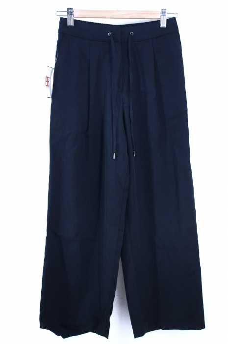 PLS+T（プラステ） 19AW コットンリヨセルチノドロストパンツ レディース パンツ スラックス