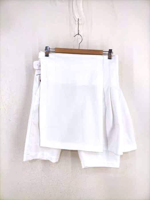 BLACK COMME des GARCONS(ブラックコムデギャルソン) AD2012 13SS スカートドッキングエステルハーフパンツ レディース JPN：XS JPN：XS