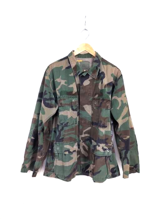 US ARMY(ユーエスアーミー) 89年 RIPSTOP BDU SHIRTS ウッドランドカモ メンズ  MEDIUMREGULAR