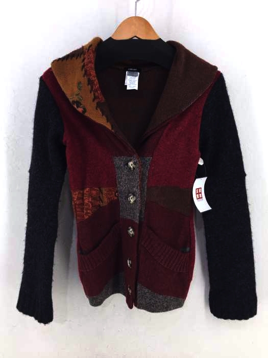PRELOVED（プレラブド） 変形 パッチワーク カーディガン レディース トップス カーディガン・ボレロ