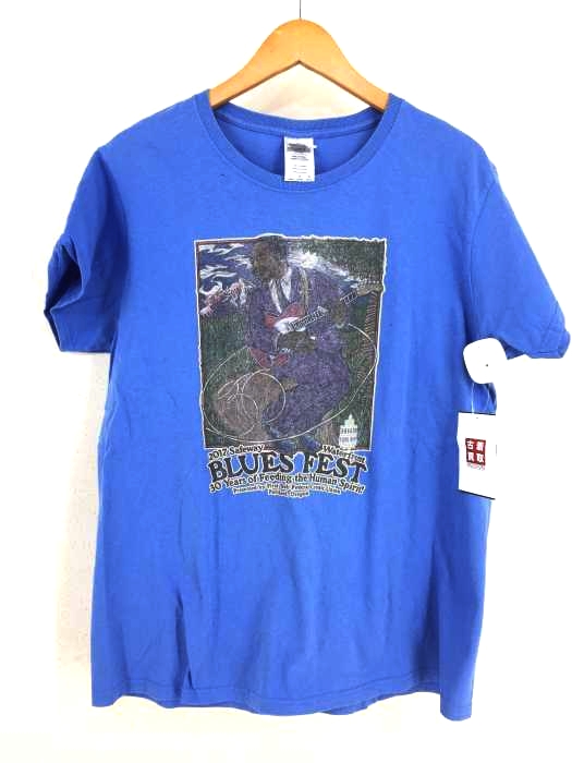 GILDAN（ギルダン） BLUES FEST プリントTシャツ メンズ トップス Tシャツ・カットソー