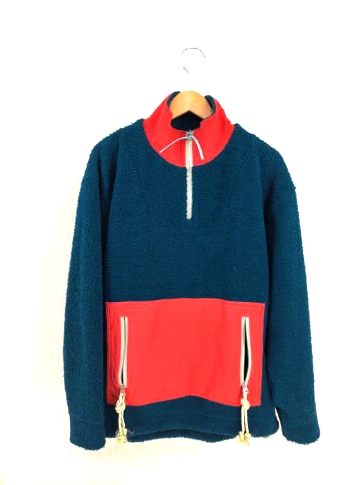 ACNE STUDIOS（アクネストゥディオズ） FARAZ PATCH COTTON SWEATSHIRTS フリースブルゾン プルオーバー メンズ トップス その他トップス