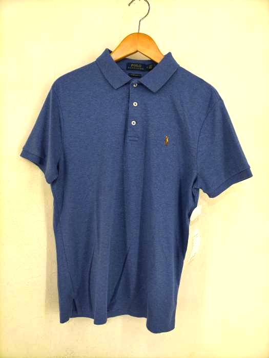 POLO RALPH LAUREN(ポロラルフローレン) CUSTOM SLIM FIT ポニー刺繍 ポロシャツ メンズ JPN：M JPN：M