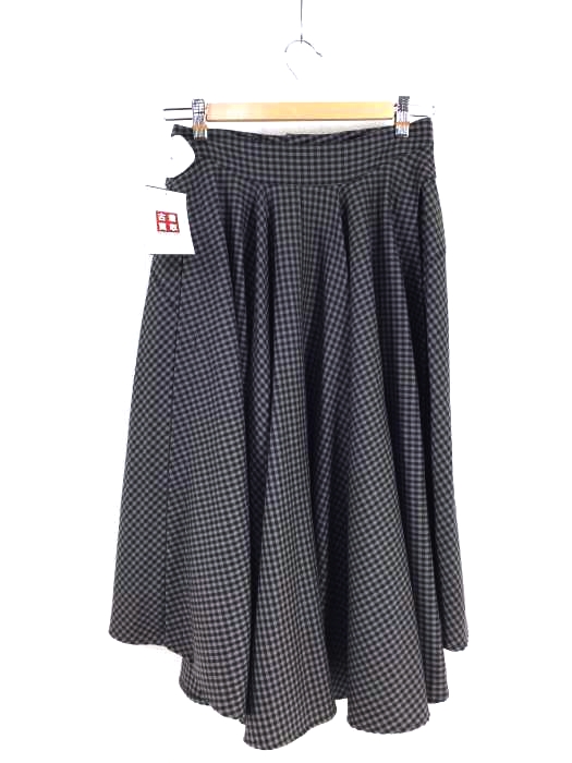 PENDLETON(ペンドルトン) USA製 THE PORTLAND COLLECTION ギンガムチェックウールフレアスカート レディース JPN：S JPN：S
