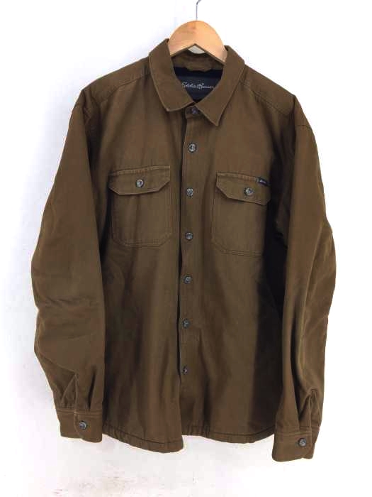 Eddie Bauer(エディーバウアー) 裏地ブランケットコットンシャツジャケット メンズ import：L import：L