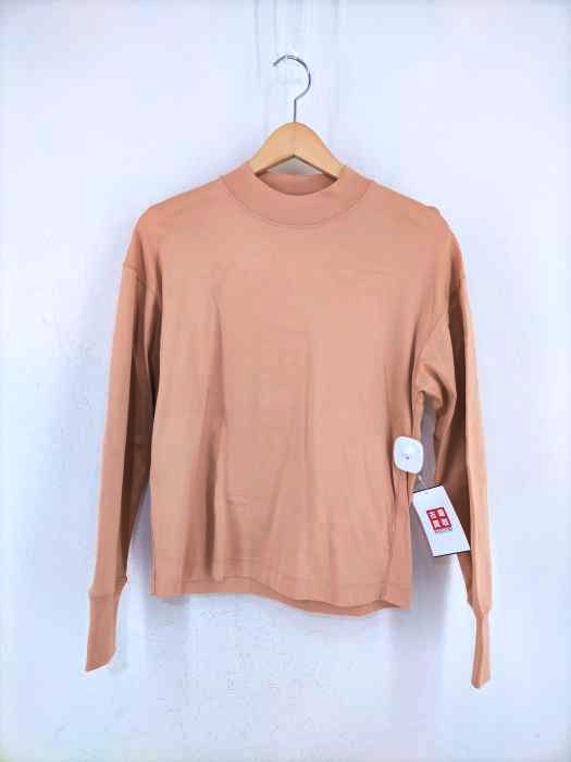 UNIQLO U(ユニクロユー) モックネックカットソー レディース JPN:S JPN:S
