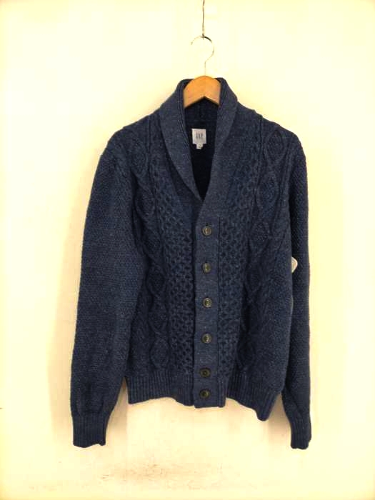 Gap ギャップ コットンショールカラーカーディガン メンズ トップス カーディガン ブランド古着買取販売バズストア