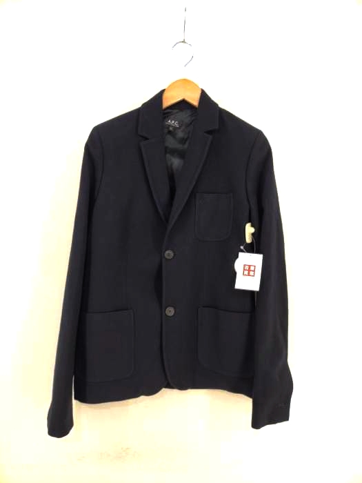 A.P.C.(アーペーセー) 90S RUE DE FLEURUS PARIS 2Bウールテーラードジャケット メンズ import：M import：M