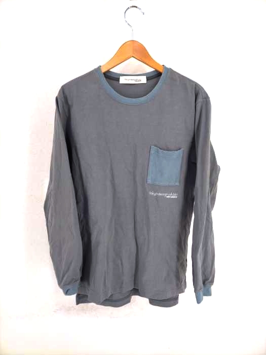 TOKYO DESIGN STUDIO New Balance(トーキョーデザインニューバランス) ロゴプリントポケットカットソー メンズ JPN:M JPN:M