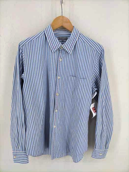 COMMEdesGARCONS HOMME【S】田中オム 長袖シャツ ストライプ COMMEdesGARCONS HOMME【S】田中オム 長袖シャツ ストライプ