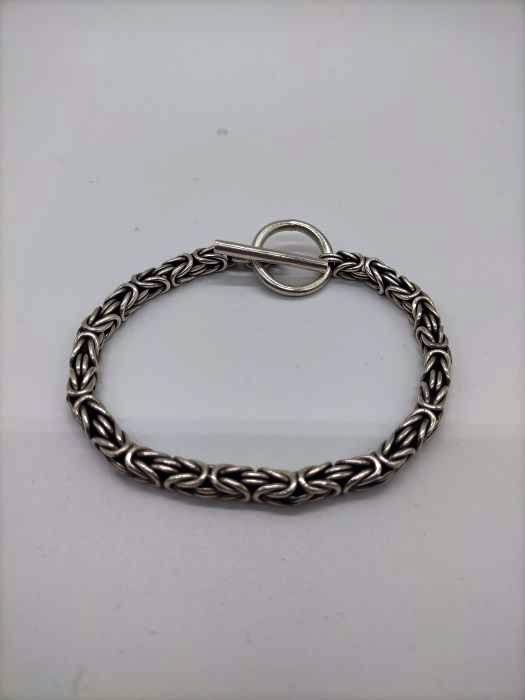 INTERIM インテリム 925 ブレスレット シルバー メンズ 【公式通販】