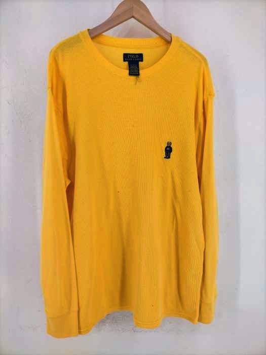 POLO RALPH LAUREN(ポロラルフローレン) ポロベアー刺繍ワッフルカットソー メンズ JPN:XL JPN:XL