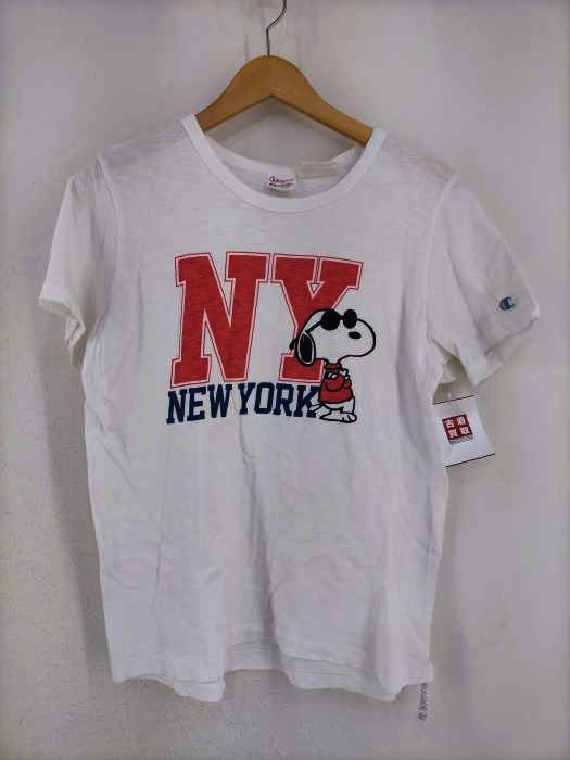 Champion(チャンピオン) スヌーピーTシャツ レディース JPN:M JPN:M