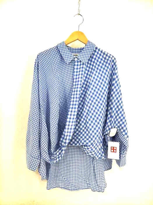 ZUCCa(ズッカ) 21SS レイヤードギンガムチェックブラウス レディース JPN：M JPN：M