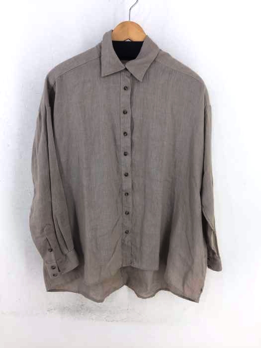 ottod ame リネン地長袖シャツ レディース US：6 US：6