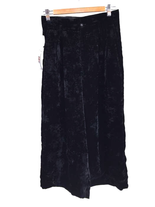 COMME des GARCONS（コムデギャルソン） 80S AD表記無 ベロア2タックフレアパンツ レディース パンツ フレア