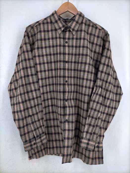 VARSON(フルギ) チェック柄リネンシャツ メンズ JPN：L JPN：L