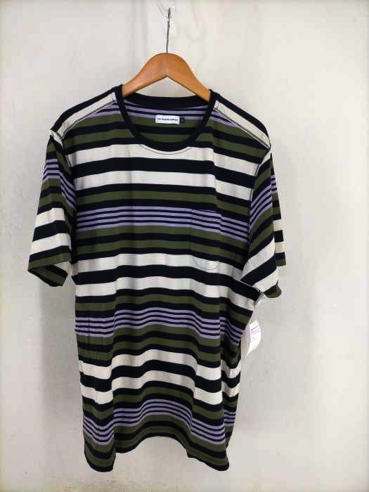 POP TRADING COMPANY(ポップトレーディングカンパニー) striped pocket tee Multicolour メンズ JPN：XL JPN：XL