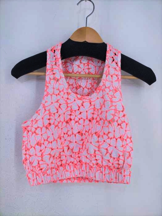 MSGM(エムエスジーエム) 花柄レースノースリーブトップス レディース EUR:38