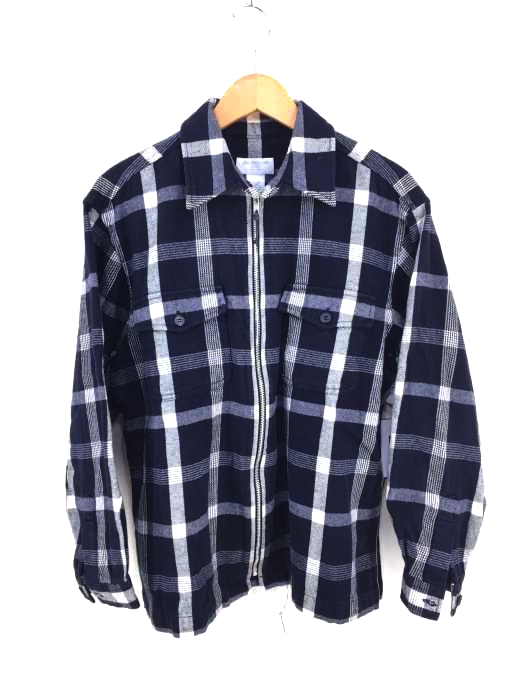 JONES NEW YORK SPORT(フメイ) チェック柄 ジップアップシャツ 