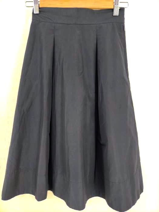 Green Label Relaxing united arrows(グリーンレベルリラクシング) タック バックゴム フレアスカート レディース JPN:36 JPN:36