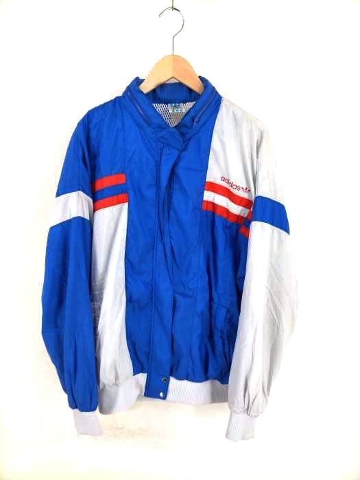 adidas(アディダス) 90S 万国旗タグ トリコカラーナイロンジャケット メンズ import：XXL import：XXL