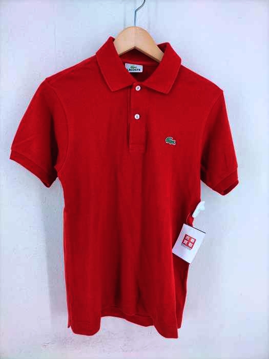 LACOSTE（ラコステ） 半袖リブカラーシャツ メンズ トップス ポロシャツ