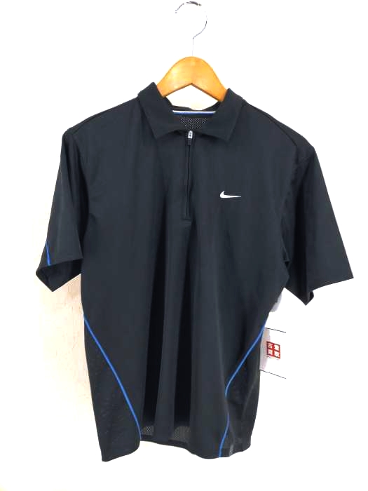 NIKE(ナイキ) ジップアップポロシャツ メンズ JPN：S JPN：S