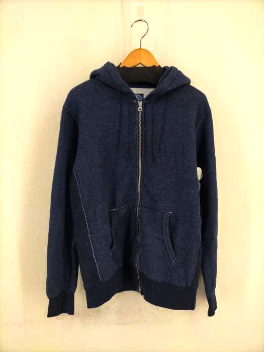 Levis Made & Crafted（リーバイスメイドアンドクラフテッド） ジップアップフーディー インディゴ メンズ トップス パーカー