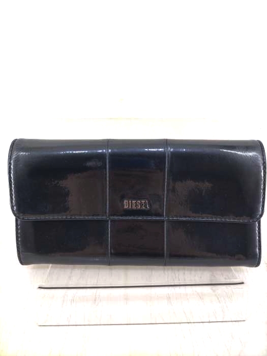 DIESEL（ディーゼル） エナメル長財布 メンズ 財布・ケース 長財布