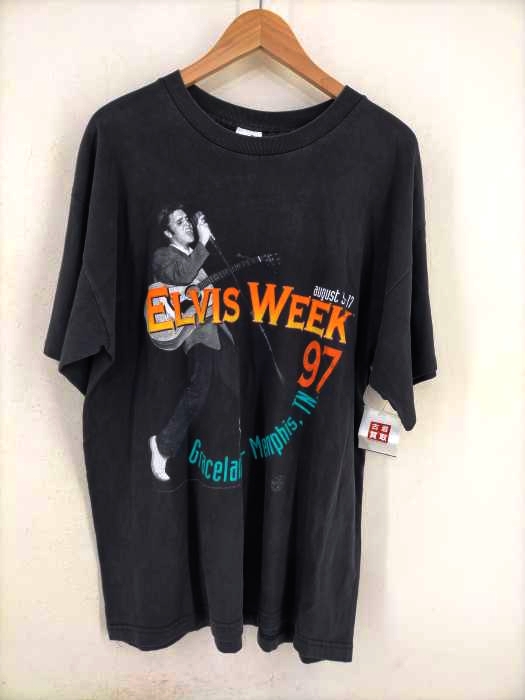 CRONIES(クロニーズ) 1997コピーライト ELVIS WEEK Tシャツ メンズ import:XL import:XL