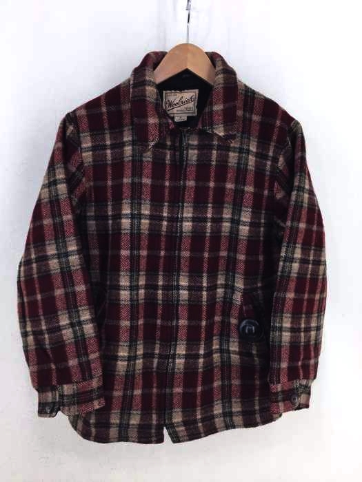WOOLRICH（ウールリッチ） 90s USA製 ウールチェックジップブルゾン メンズ アウター ジャケット