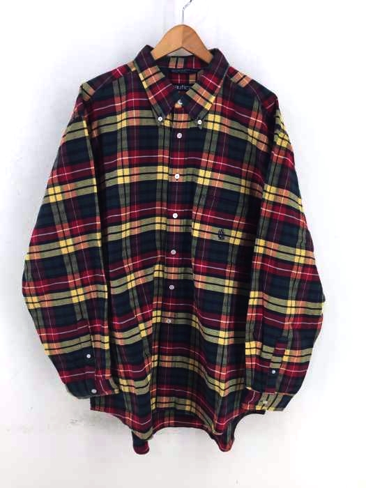 NAUTICA(ノーティカ) 90S チェック柄ボタンダウンシャツ メンズ JPN：XXL JPN：XXL