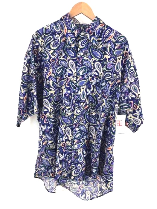 USED古着(ユーズドフルギ) THE ARROW COMPANY ペイズリー 総柄シャツ メンズ トップス カジュアルシャツ
