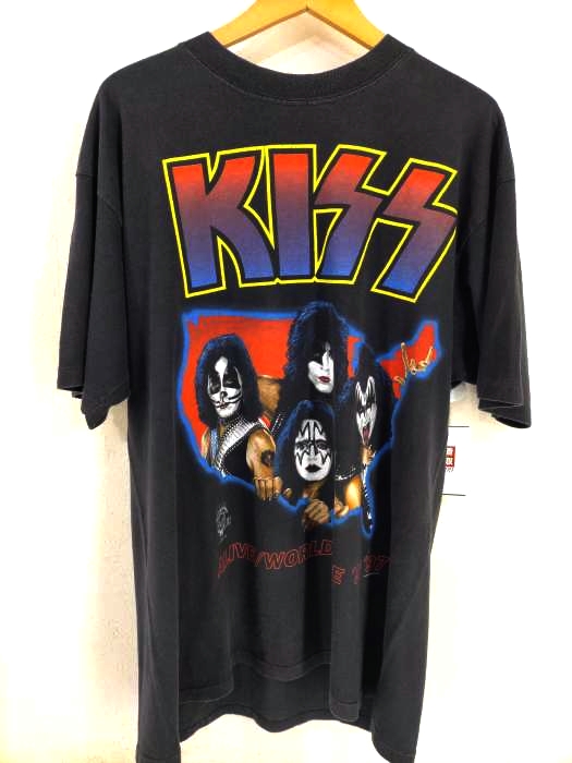 USED古着(ユーズドフルギ) KISS TAMERICA ボディ 1996コピーライトワールドツアーTシャツ メンズ import：XL import：XL