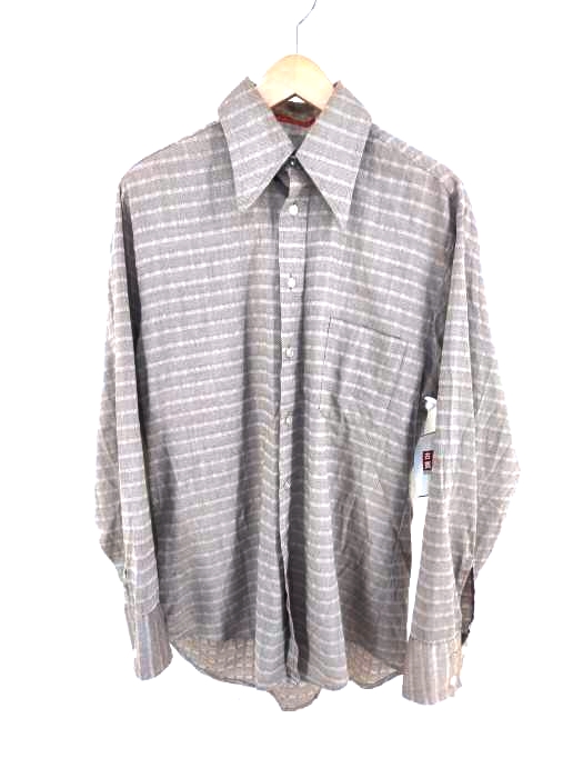 Sears(シアーズ) 70s KINGS ROAD 襟芯 総柄シャツ メンズ JPN:M JPN:M
